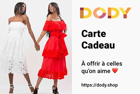 Carte cadeau DODY